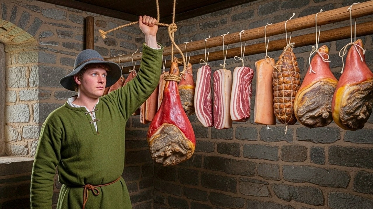 A técnica medieval que conservava a carne melhor que a indústria moderna