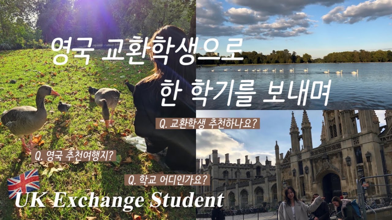 🇬🇧 영국 교환학생으로 보낸 한 학기의 모든 것 _ 고려대 교환학생 VLOG 공모전 지원 영상