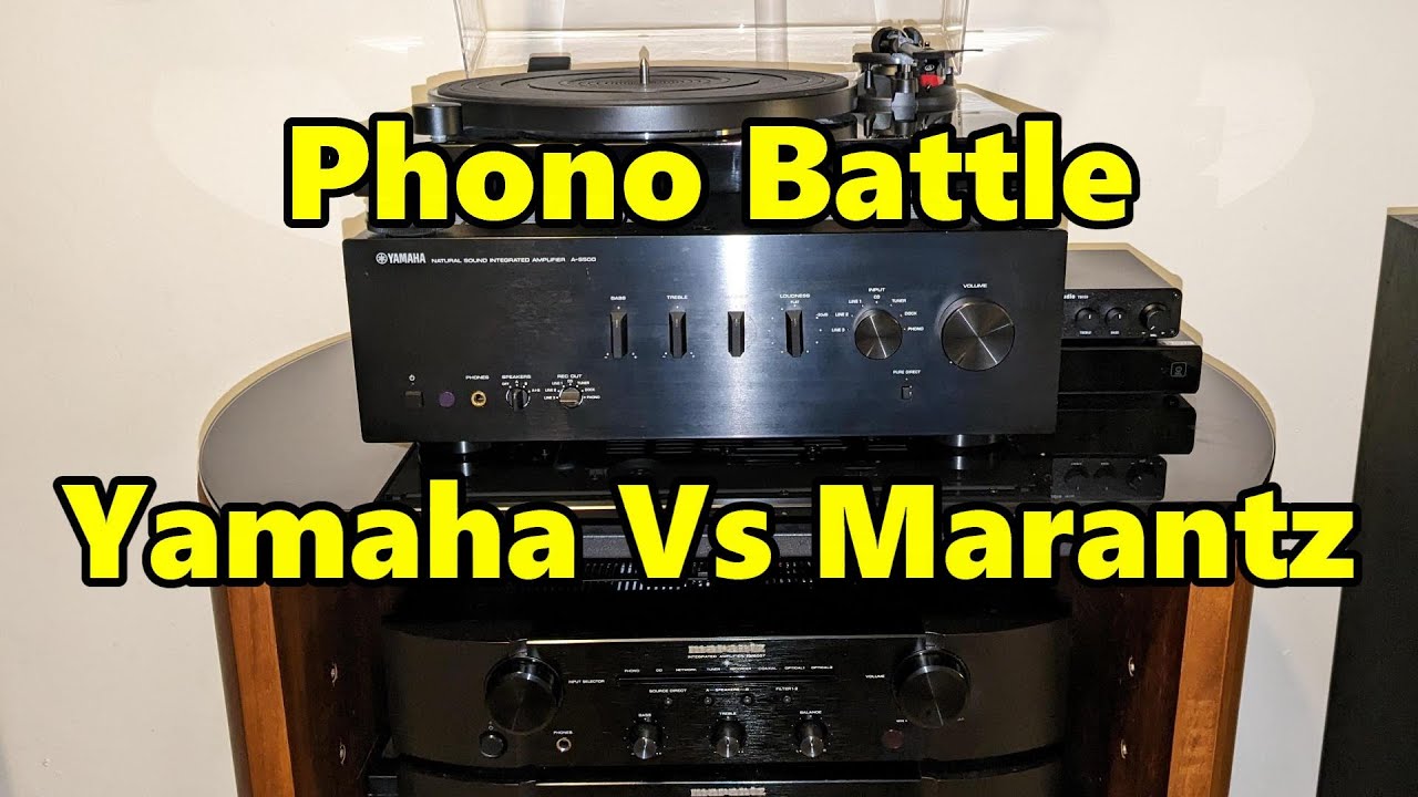 Amplifier Phono Comparison - Marantz PM6007 Vs Yamaha A-S500