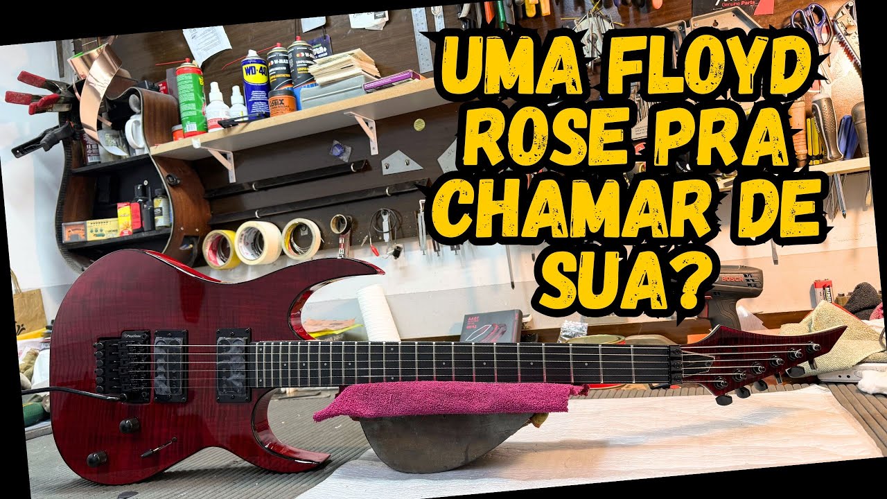 Umboxing + Review Guitarra S by Solar SB4.6FRFBR com floyd rose |Vale pena considerar essa guitarra?