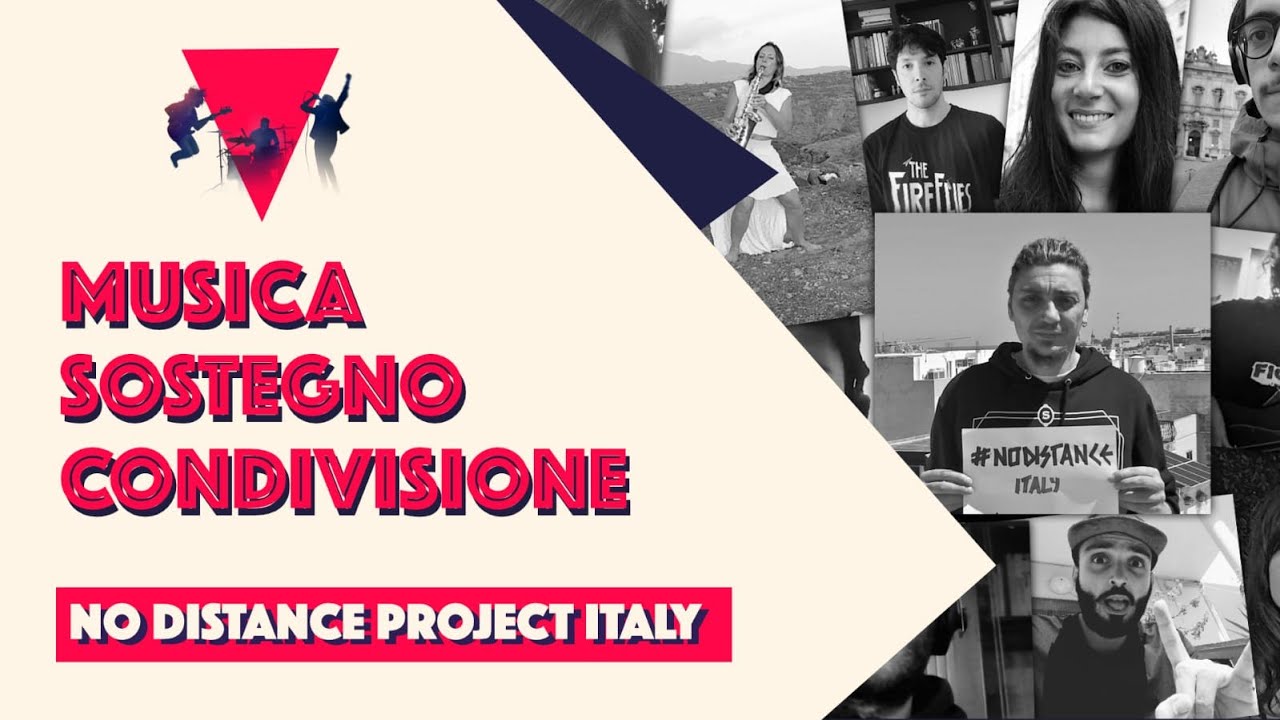 No Distance Project Italy: Musica, Sostegno, Condivisione.