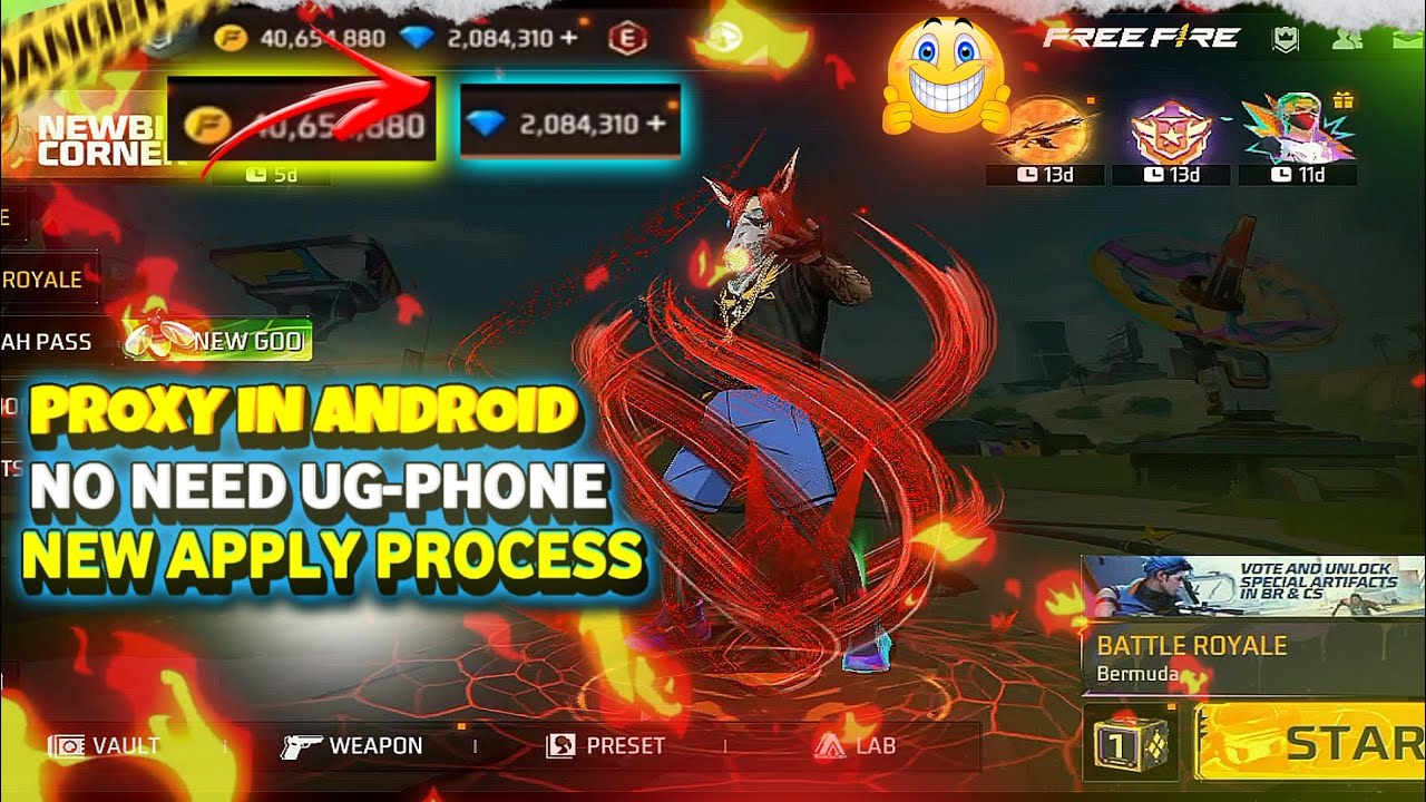 Free Fire Proxy Server For All Android Device 😮 All Problem Solved 😱 New Apply Process
