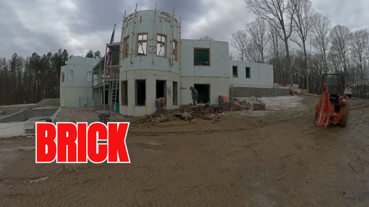 Bricking the Nudura ICF Castle