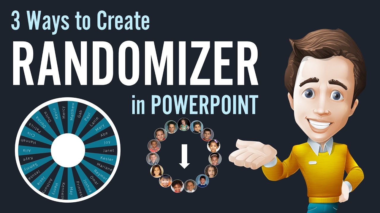 Как создать случайный селектор имён с помощью PowerPoint