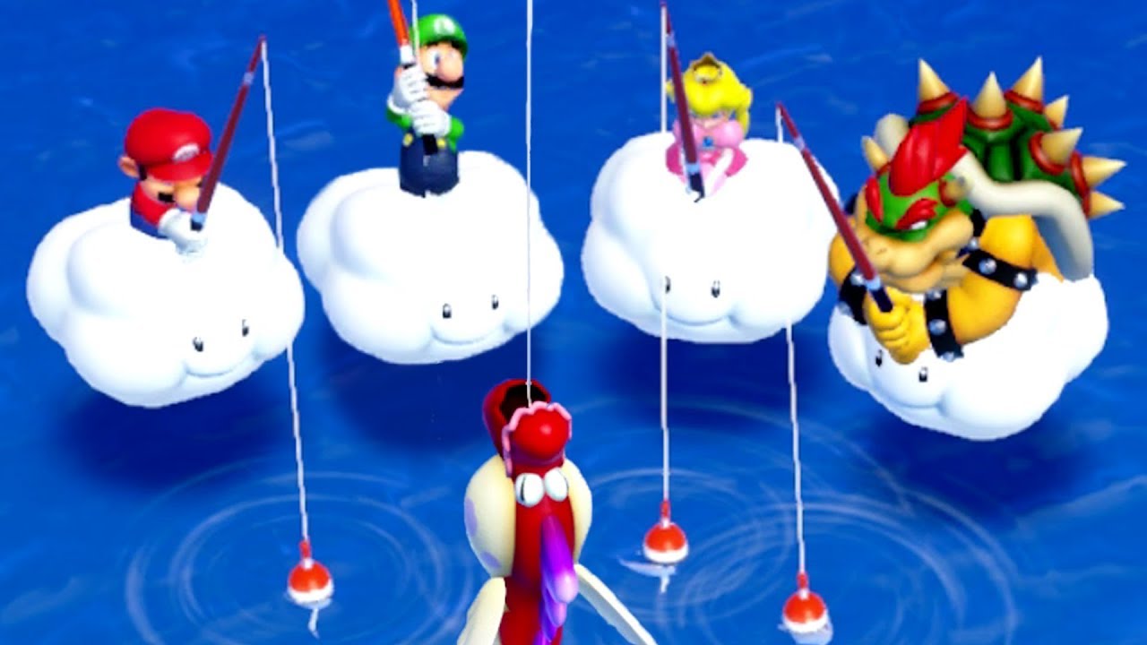 Super Mario Party - All Lucky Minigames