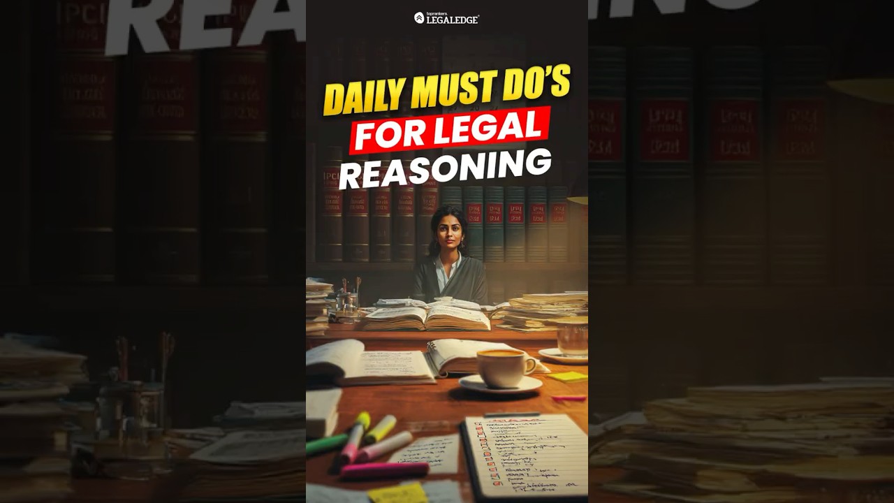CLAT 2026 Legal Reasoning Daily Targets #clat2026
