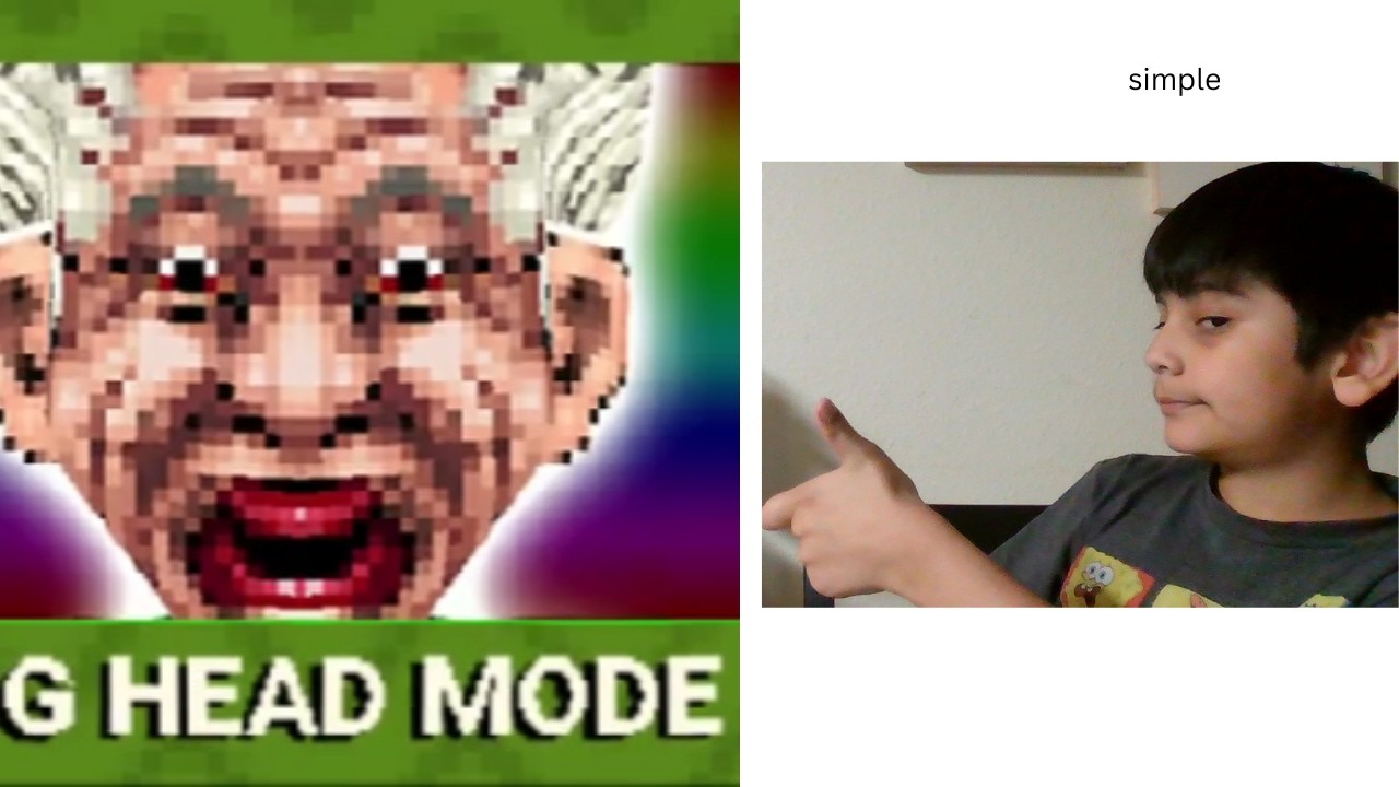 doing the big head mode in night of the consumers
