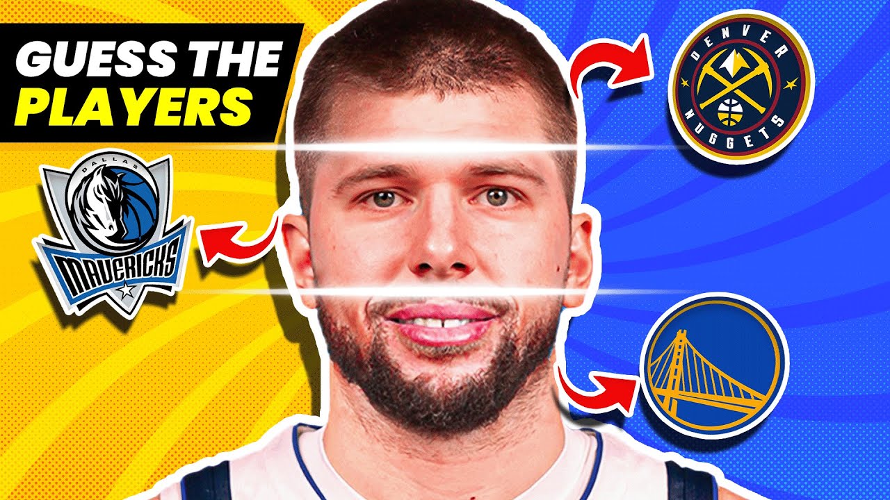 Угадайте трёх скрытых игроков НБА на одной картинке! 🏀
