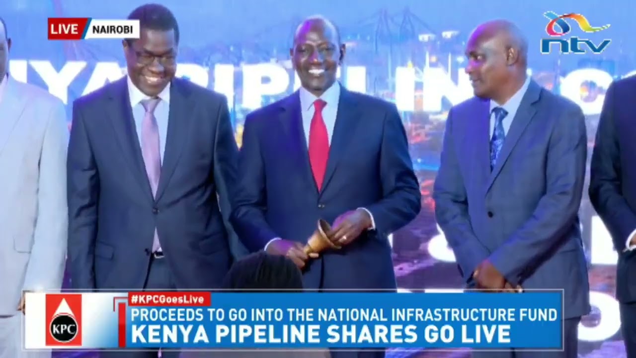 Kenya Pipeline Company listed in Nairobi Securities Exchange