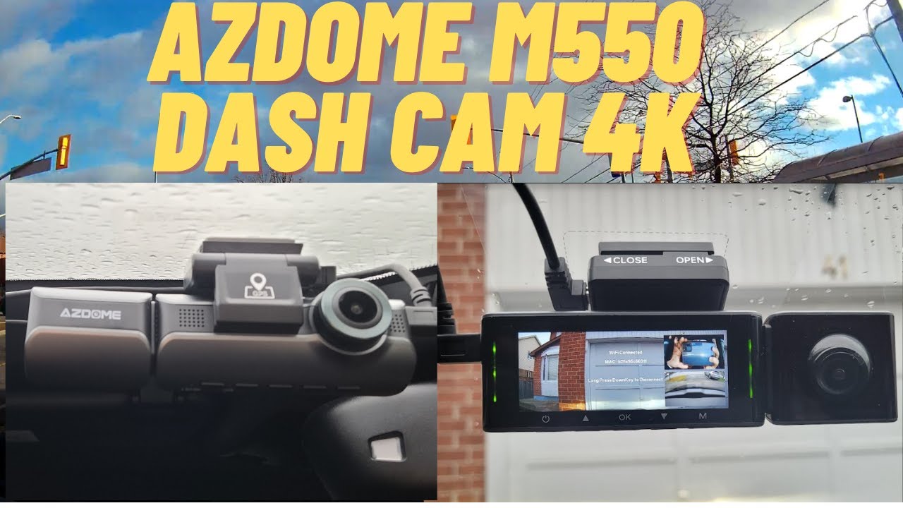 AZDOME M550 DASH CAM | Installation, Unboxing, Review and Video Sample