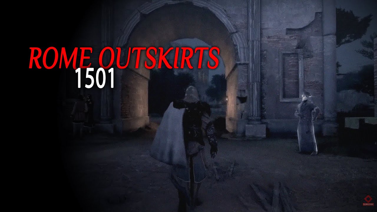 You Are Walking Outside Rome at Night | Assassin's Creed Brotherhood
