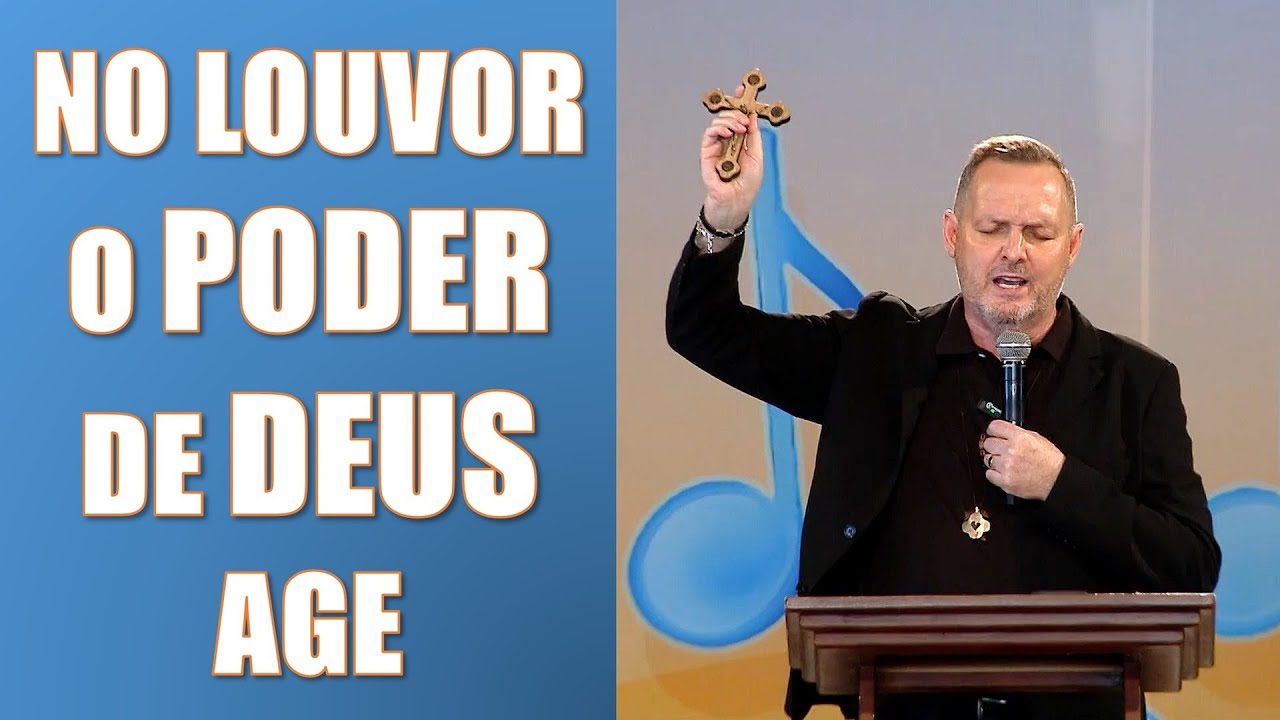 No louvor o Poder de Deus age - Ironi Spuldaro
