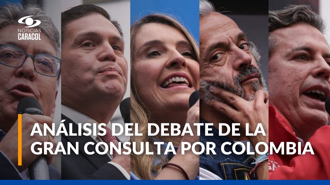 ¿Qué propusieron los candidatos de la Gran Consulta por Colombia en el debate de Noticias Caracol?