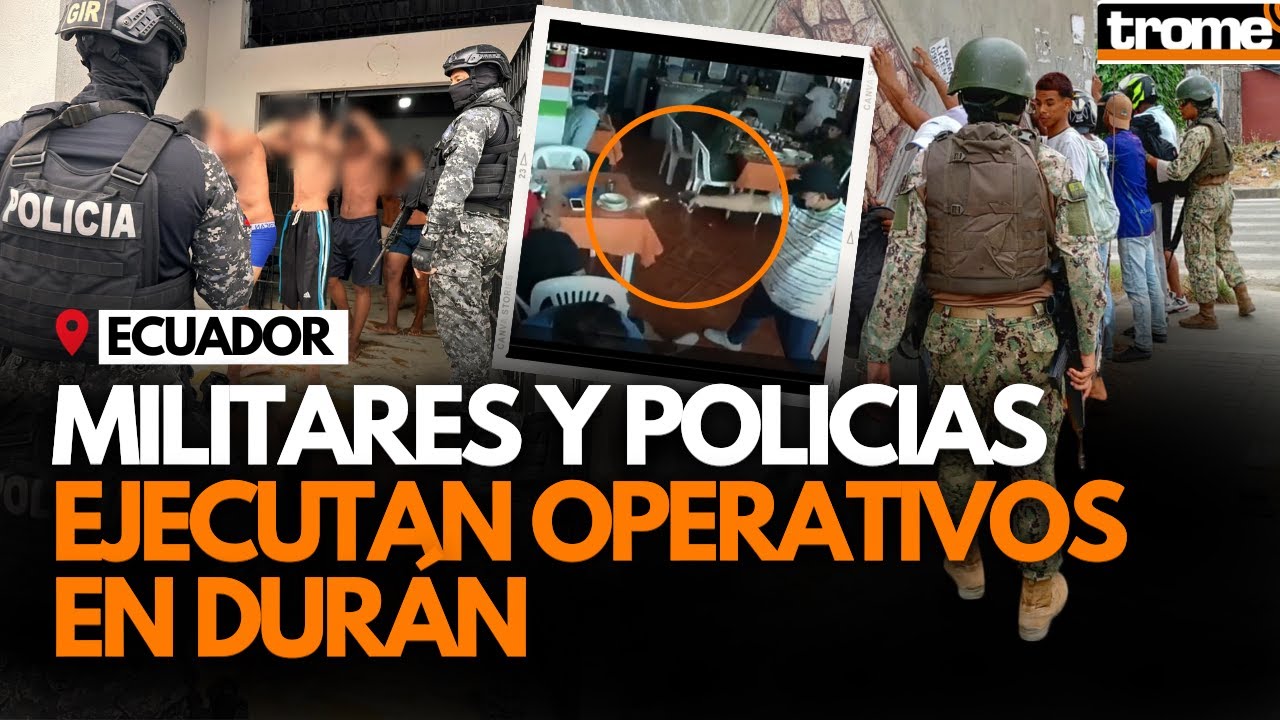 ECUADOR: Ola de VIOLENCIA Y CRIMEN en el Cantón Duran | Trome