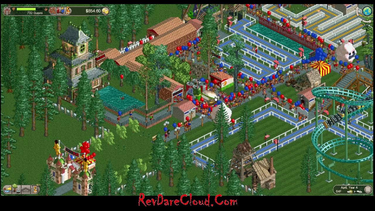 Livestream - Roller Coaster Tycoon Classic