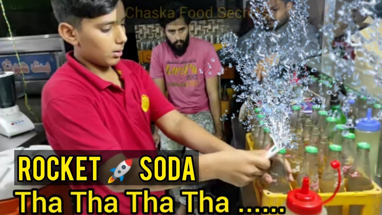 Tha Tha Ki Amazing Voice Or Extreme Lemon Soda Making Skill | Street Food Pk Pakistan India | Chaska