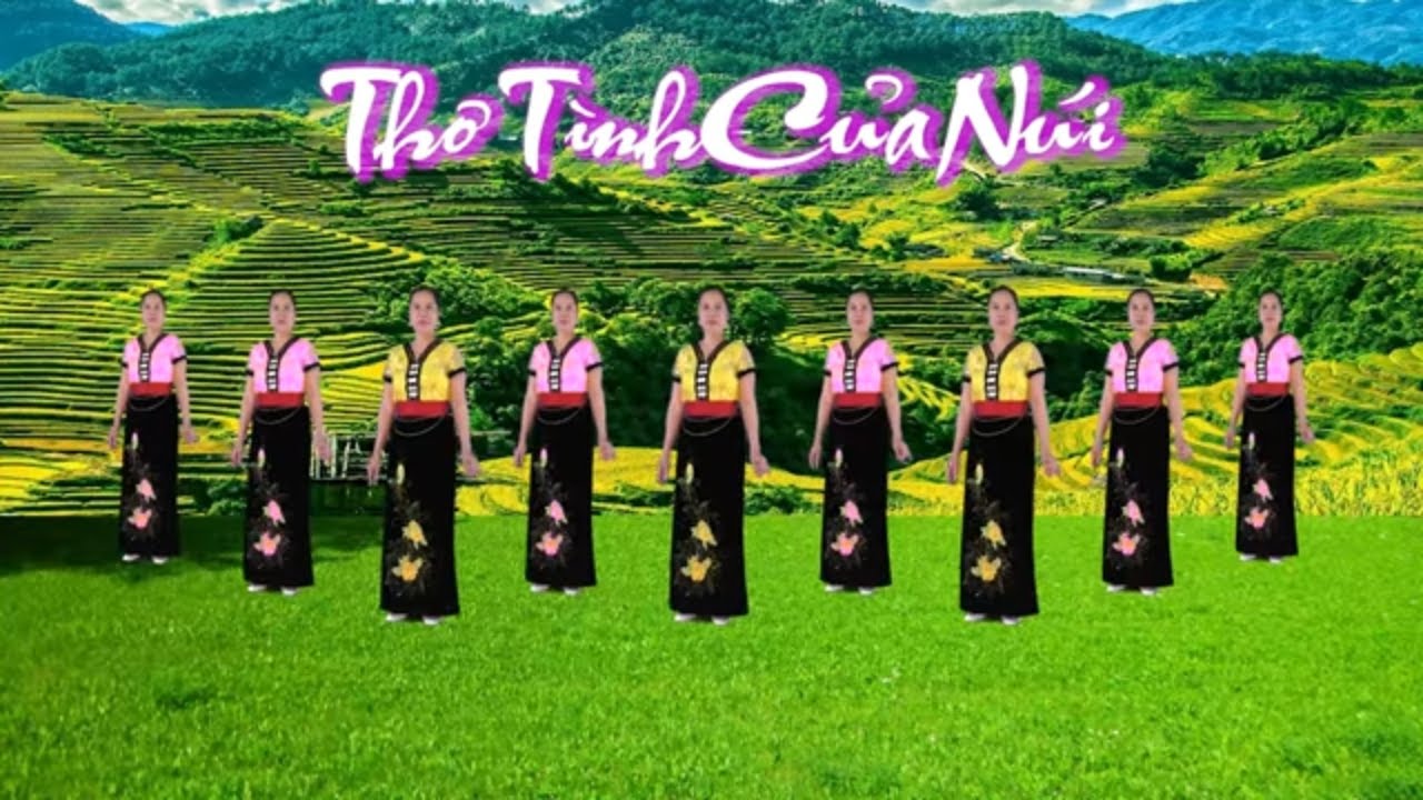 Thơ tình của núi - Tôi yêu dân vũ - Nhóm nhảy chị em - Học nhảy dân vũ