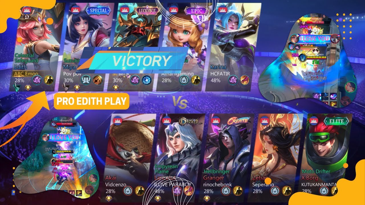 “Edith Carry Gameplay – Rising Open S5 | Unbelievable Plays!” #mobilelegends #mlbb