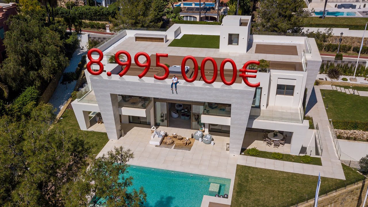 INSIDE a €9,000,000 Marbella Villa with INCREDIBLE VIEWS  | GERMAN