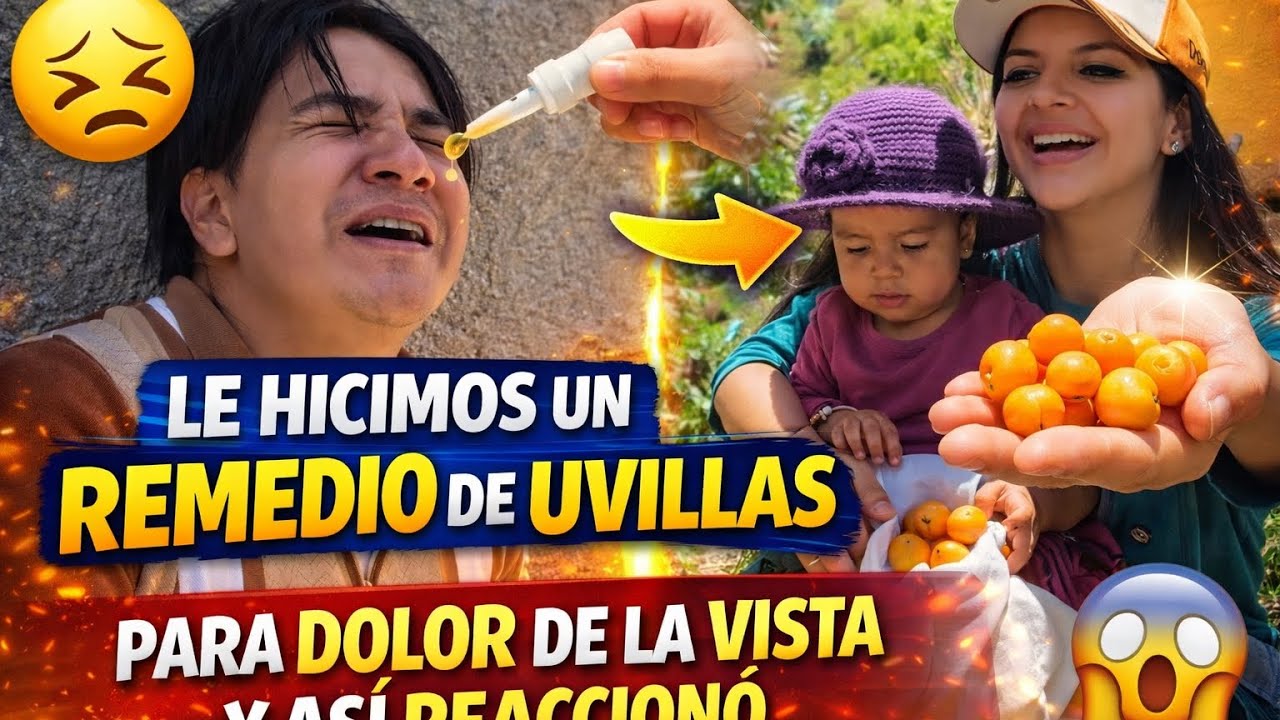 Remedio de Uvillas casero para la vista de pareja