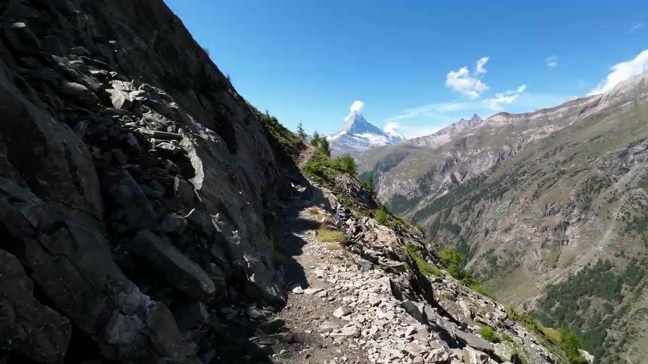 WyjazdyMTB.pl - Europaweg Trail, pt. 1: Tasch, Sunnegga, Fluhalp