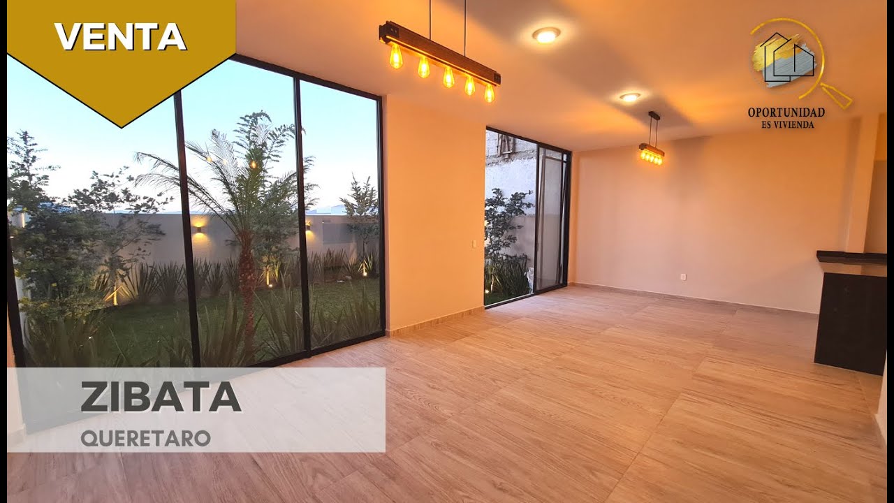 CASA EN VENTA CON ROOF GARDEN Y JARDIN EN ZIBATA QUERETARO | $4,780,000 | Info ⬇️