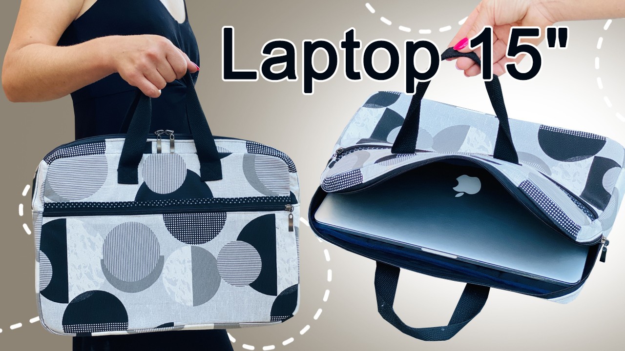 Bolsa Maletín Para Portátil De 15” / Bolsa De Trabajo