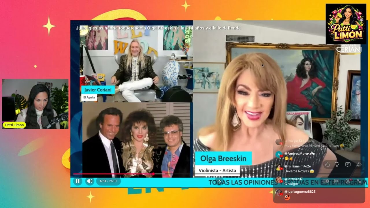 JAVIER CERIANI ENTREVISTA A OLGA Y SE BURLA