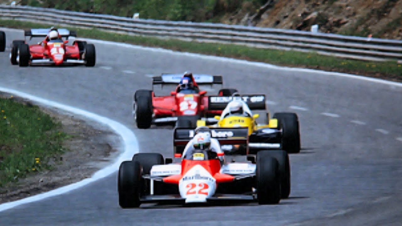 GP Belgio 1983 F1 Spa RAI Alain Prost Nelson Piquet Tambay Renè Arnoux Ferrari Andrea De Cesaris