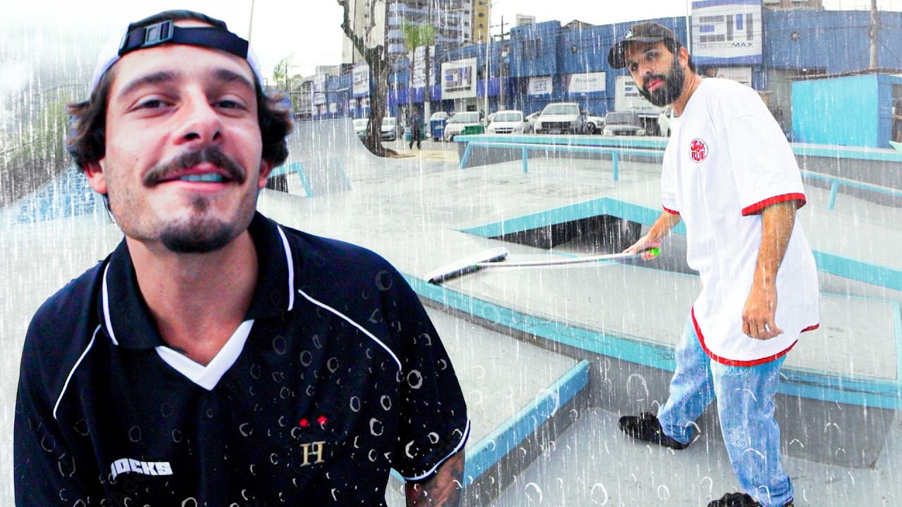 O QUE O SKATISTA FAZ PRA ANDAR DE SKATE (AT&Eacute; NA CHUVA)
