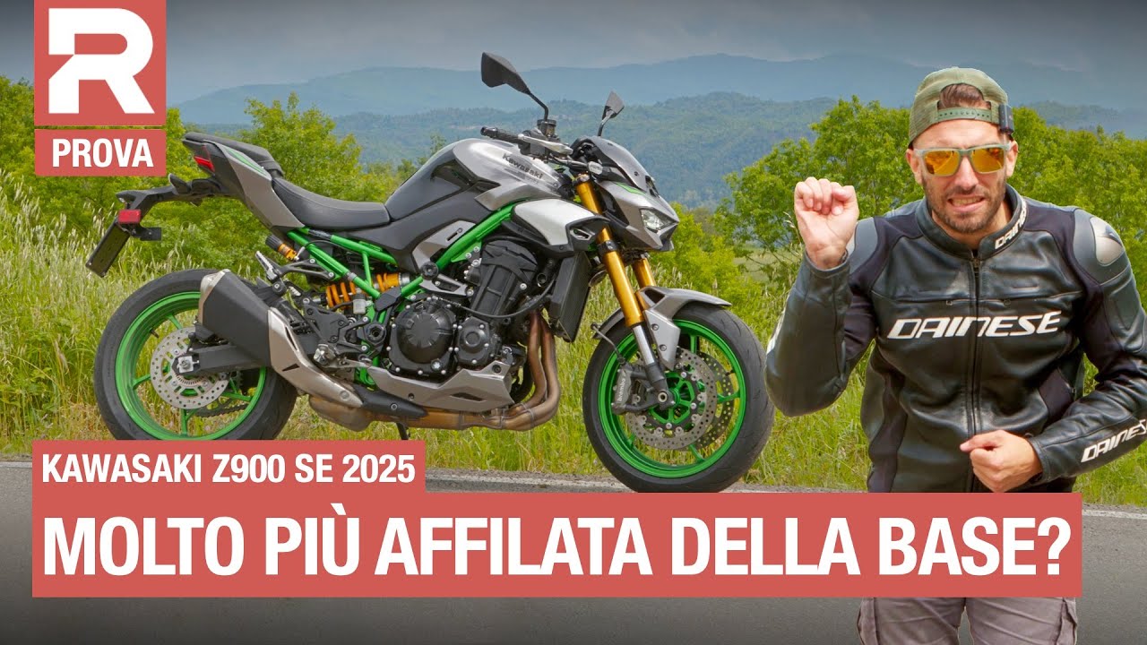 Kawasaki Z900 SE 2025, la prova: il vero affare è lei, o la versione standard?