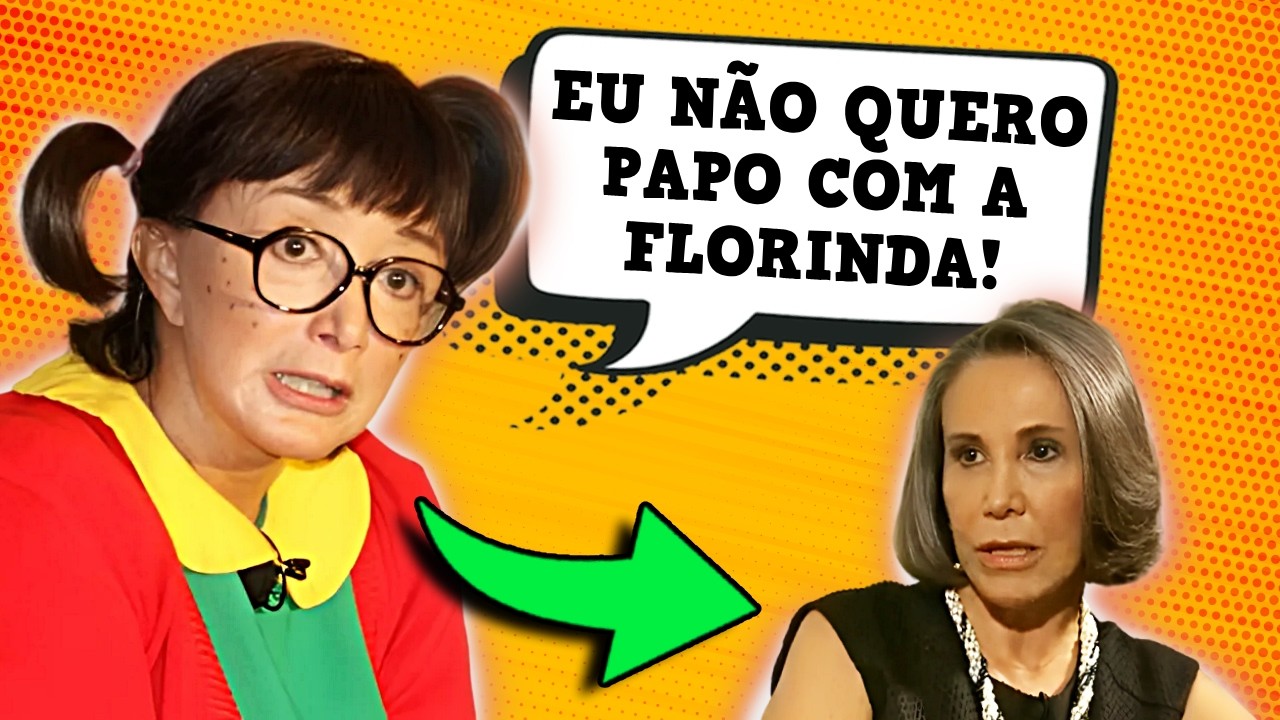 Dona Florinda e Chiquinha se ODEIAM na VIDA REAL?! Elas BRIGARAM de VERDADE?!