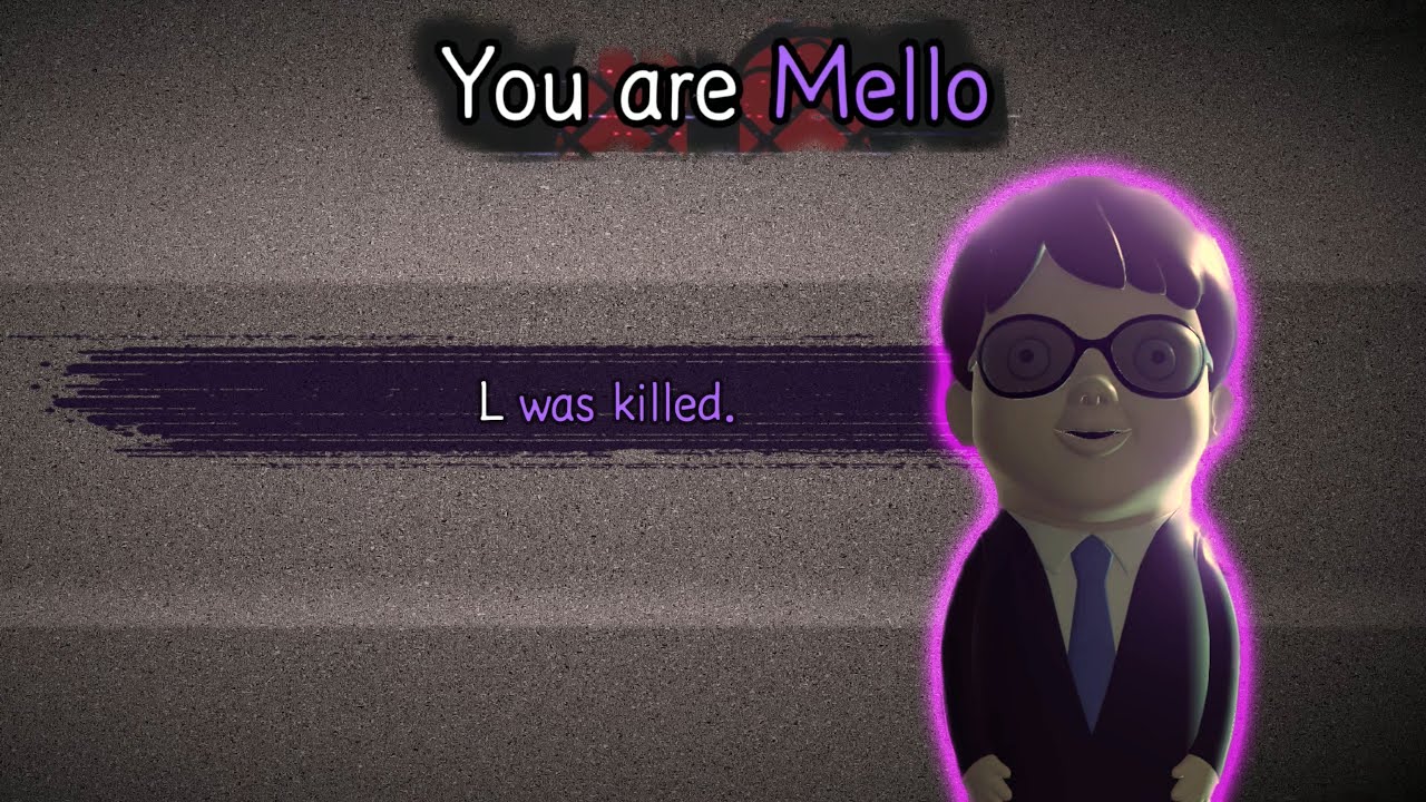 Mello Made a Mistake!? Shot L!? First Game as Mello was CRAZY! - Death Note Killer Within Gameplay