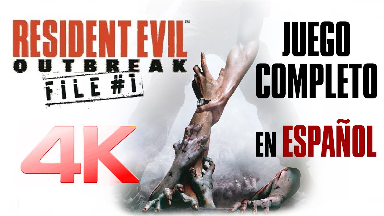 Resident Evil Outbreak File 1 - 4K 60ᶠᵖˢ - Juego Completo | Longplay sin Comentarios en Español