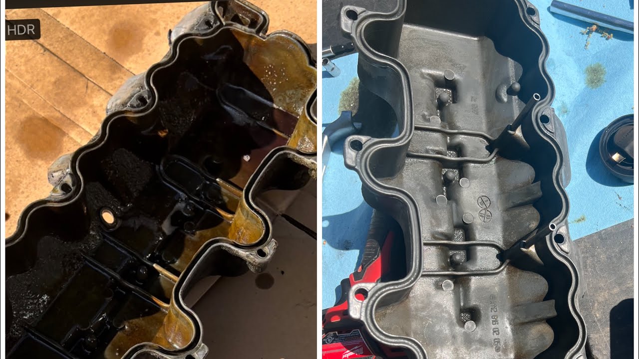 Mercedes valve cover gasket DIY