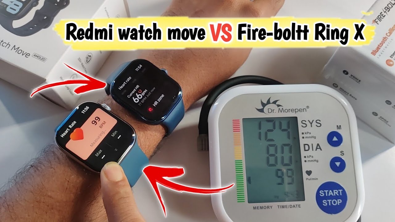 Fire-boltt ring x vs redmi watch move