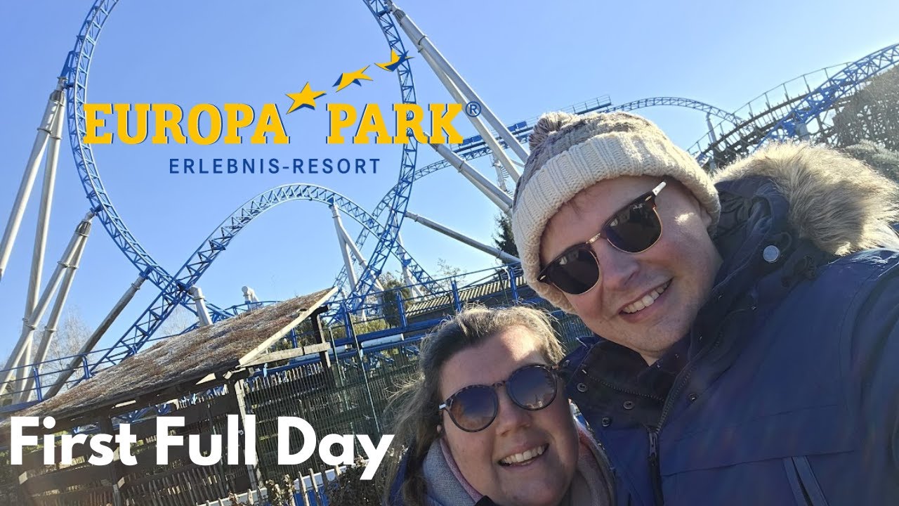 Europa-Park at Christmas 🎄 Our First Full Day | Winter Crowds, Coasters & Festive Magic