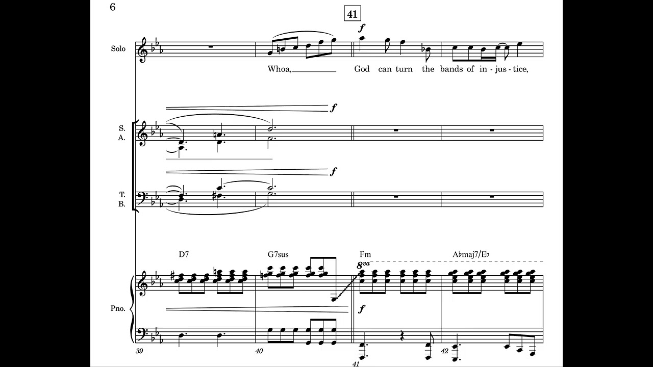 God Can Turn  - SATB (Stephen O'Bent)