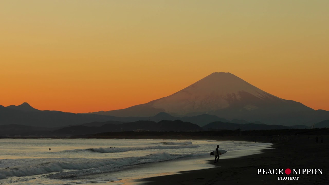 湘南海岸　Shonan Beach Kanagawa Japan 4K