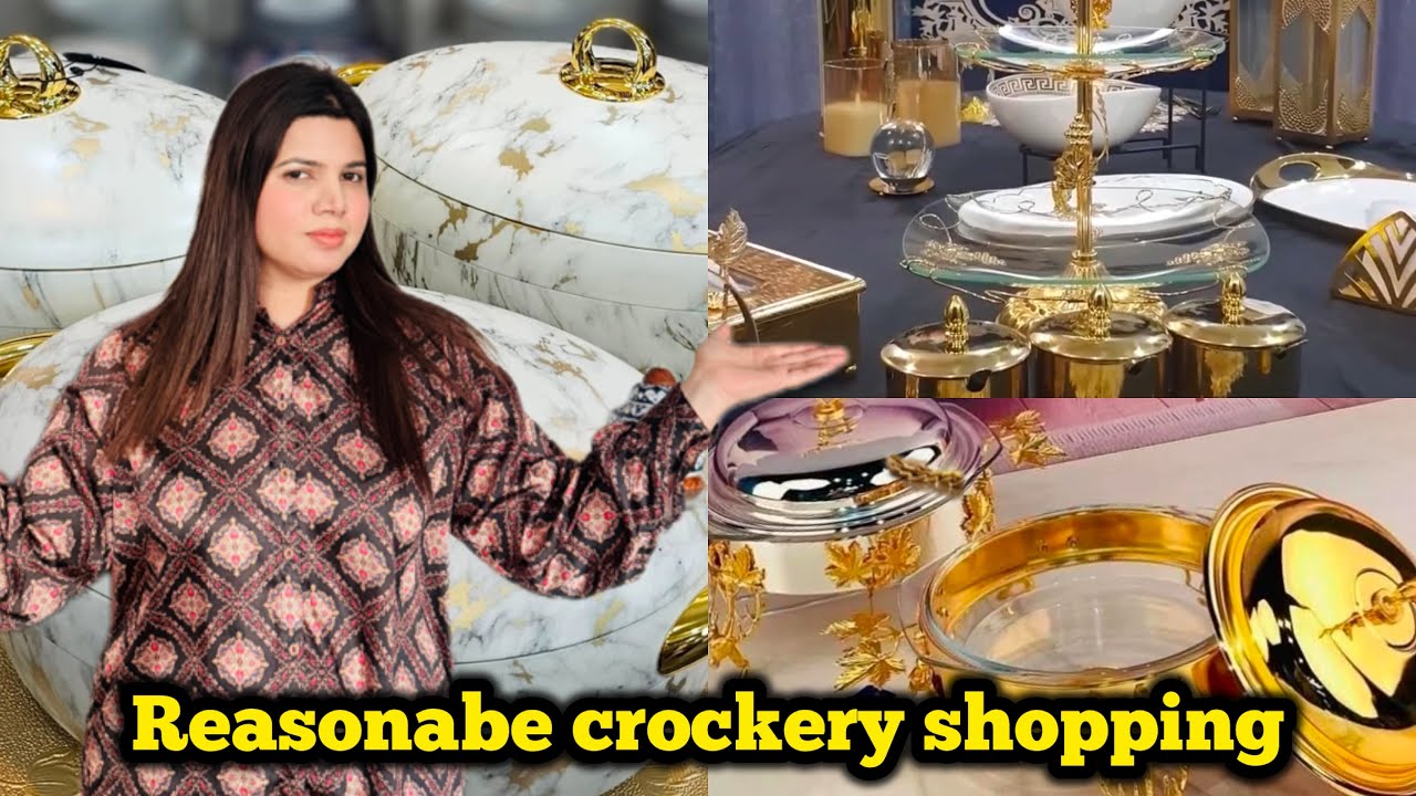 Beautiful crockery shopping day | sab kuch 500 s start tha🥰
