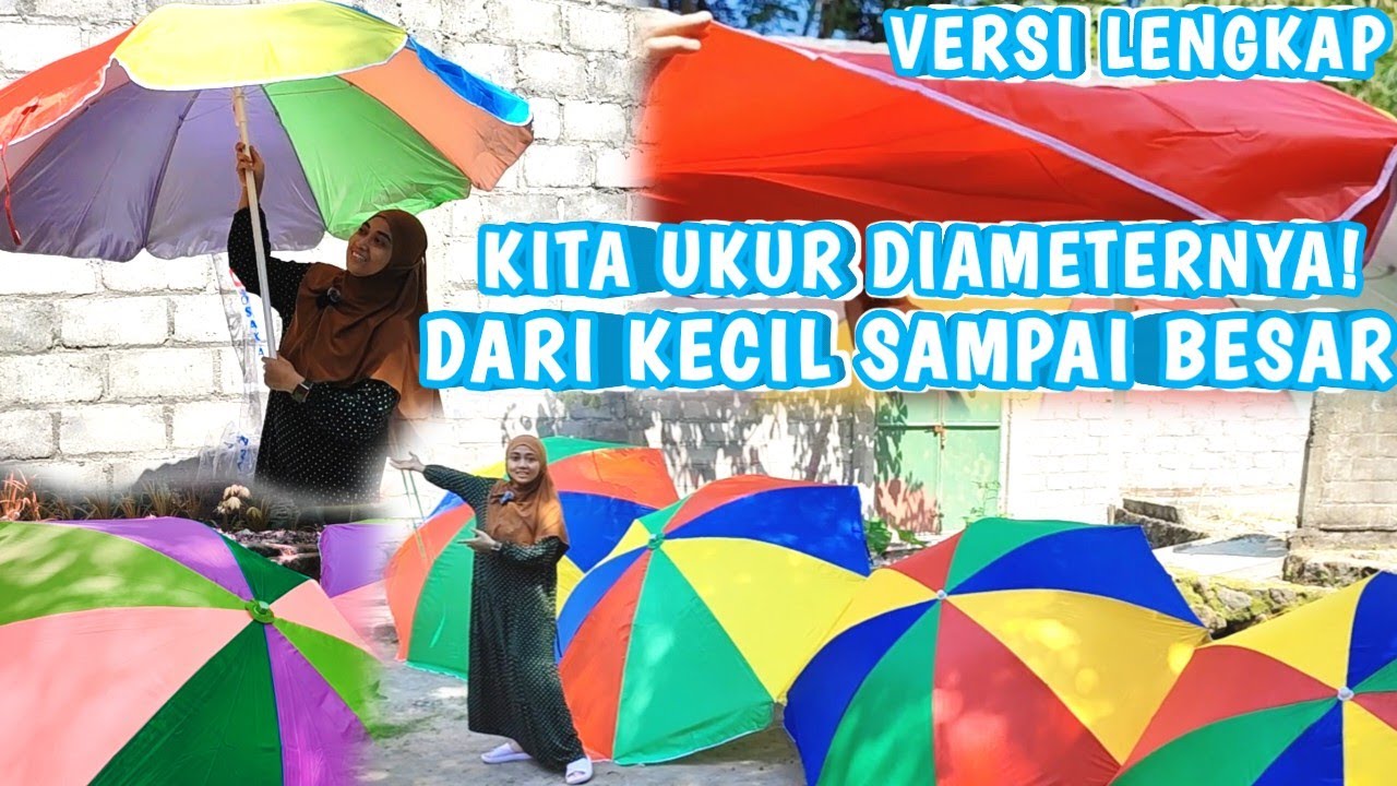 Berbagai Ukuran Payung Besar Buat Jualan Dari Yang Kecil Sampai Besar Cocok Untuk Jualan Street food