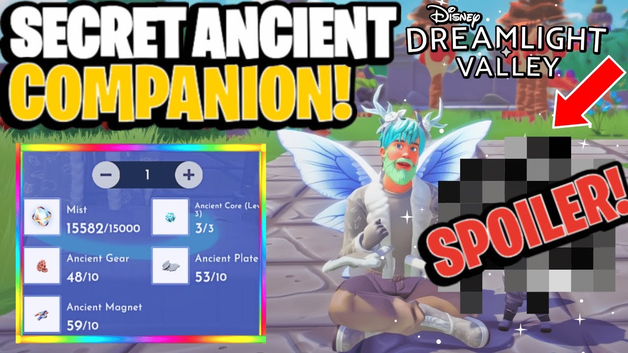 How to UNLOCK the Ancient ROBOT Companion!  | Dreamlight Valley