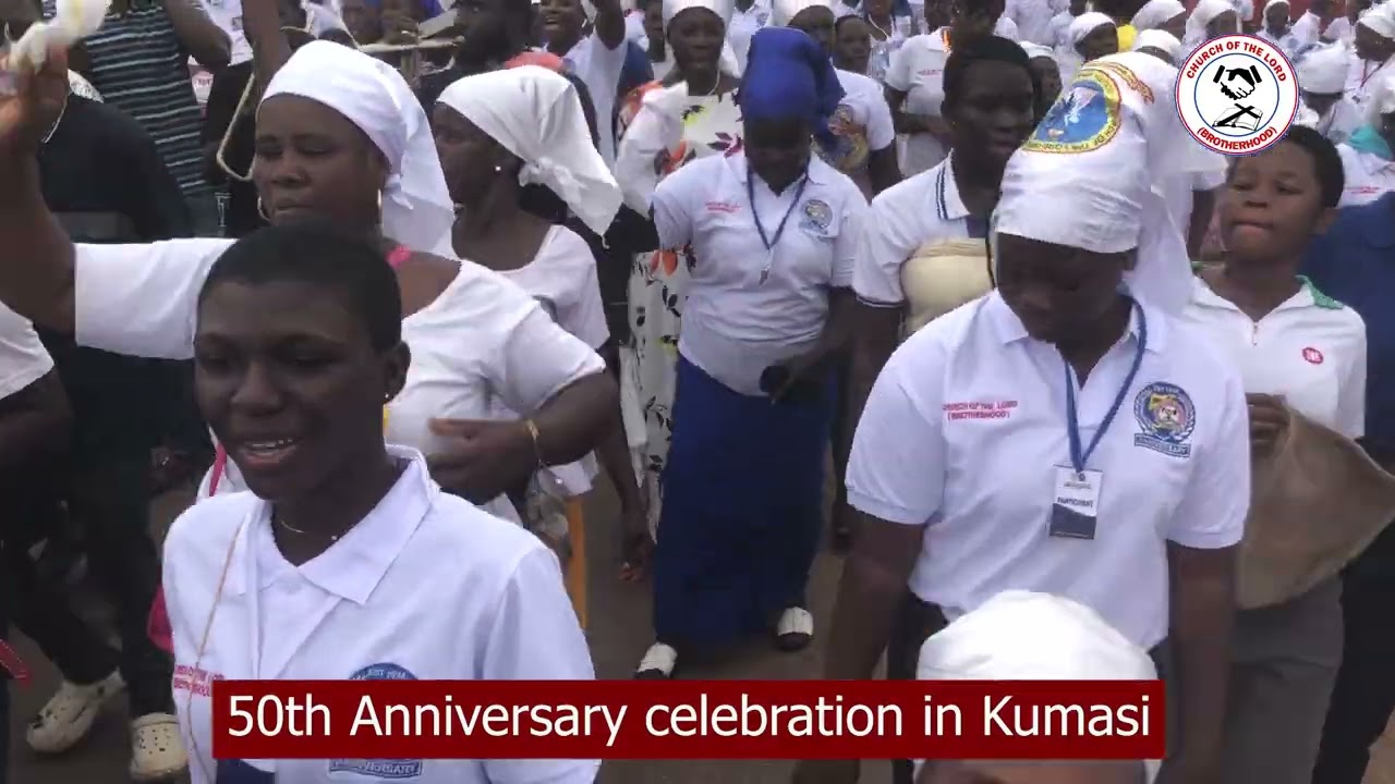 50th Anniversary Float In Kumasi--Church of the Lord (Brotherhood)