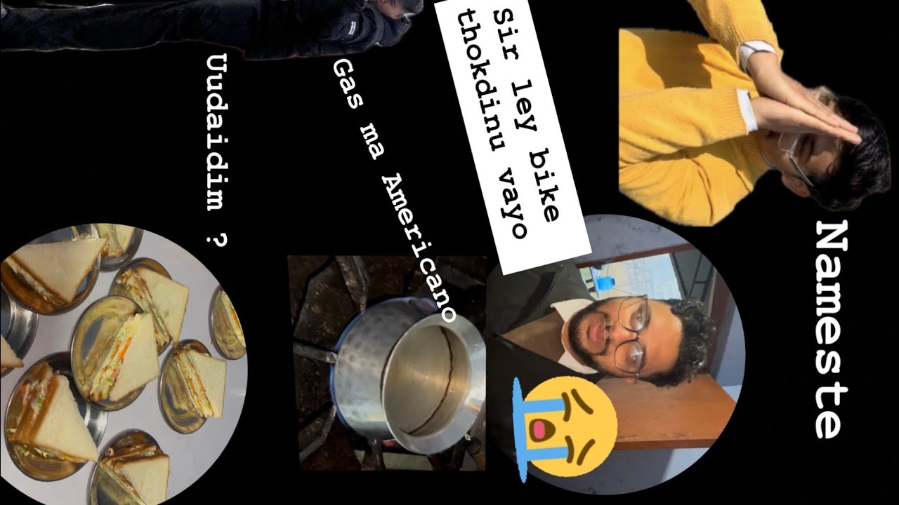 Collage vlog handim na tw aaja  | Part One 