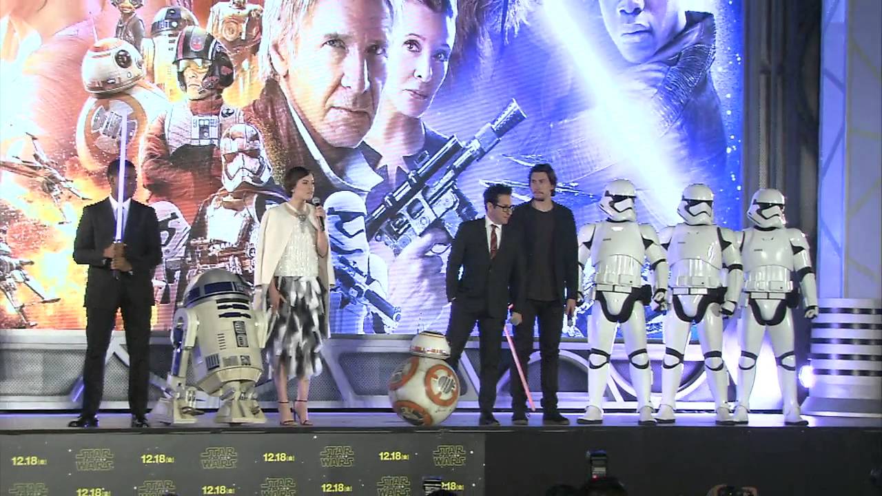 Star Wars: The Force Awakens: Japan Movie Premiere Highlights - John Boyega | ScreenSlam