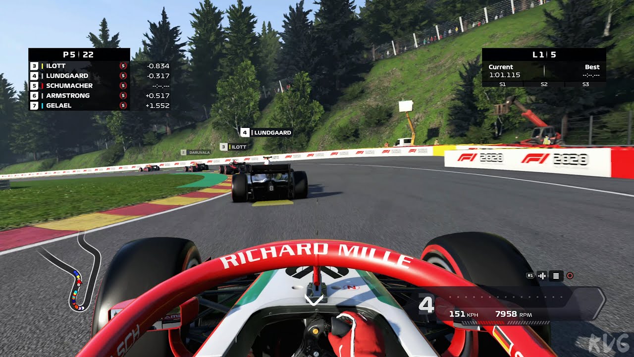 F1 2020 - F2 2020 Gameplay (PS5 UHD) [4K60FPS]