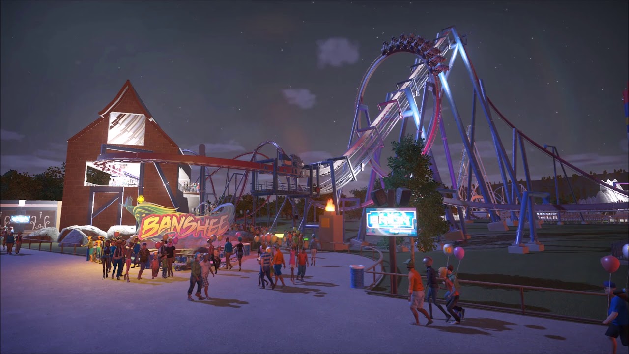 Planet Coaster Kings Island 2020 Recreation Tour!