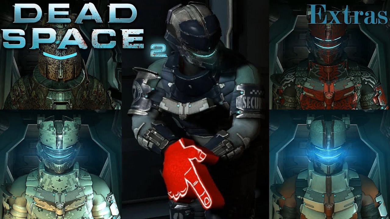 Dead Space 2 - Extras: Todos los trajes y el cañón de mano (All Suits + Hand Cannon)