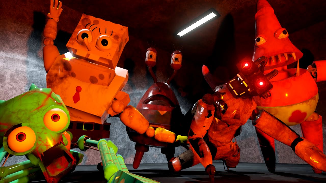 WARNING: ALL JUMPSCARES!! - Five Nights at the Chum Bucket
