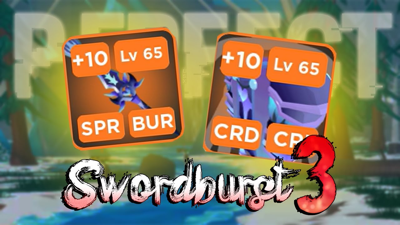 The Perfect Build / Enchants in SWORDBURST 3!